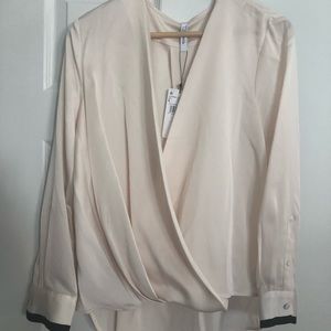 New Mango ecru blouse